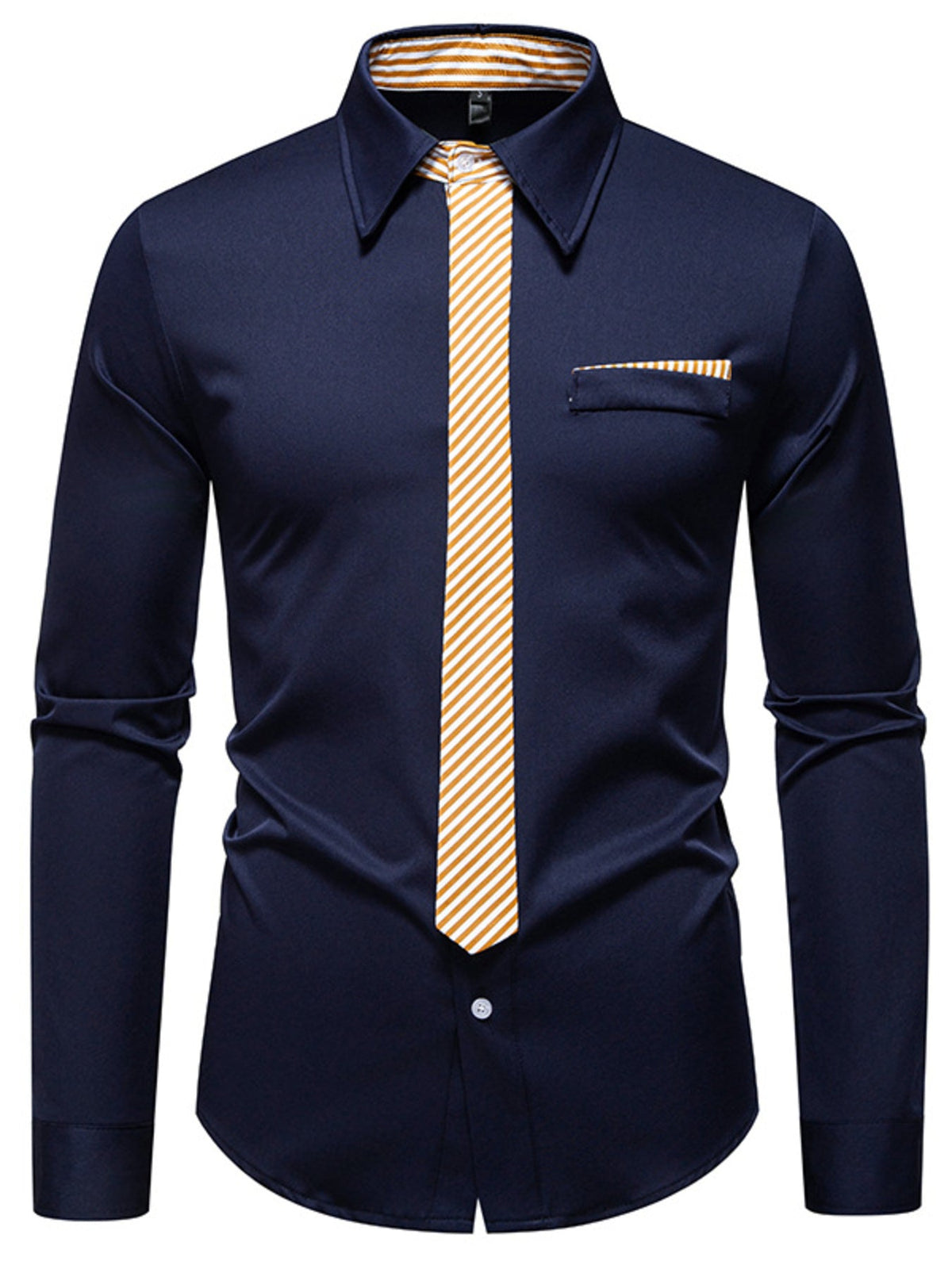 Men's Button Up Long Sleeve Shirt