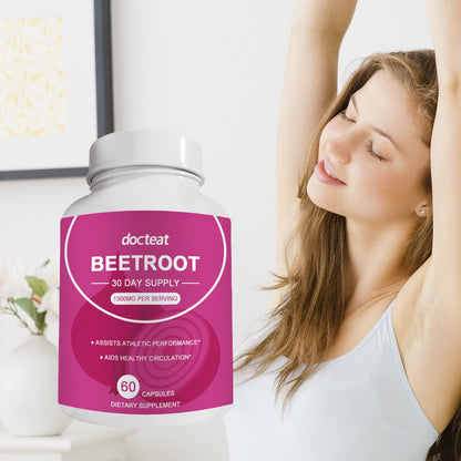 Docteat Beet Root Capsule Beet Root Extract Is Rich In Dietary Fiber
