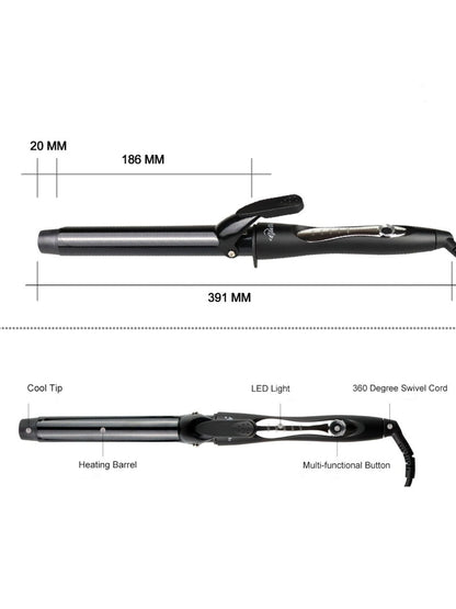 Adjustable Temperature Curling Iron