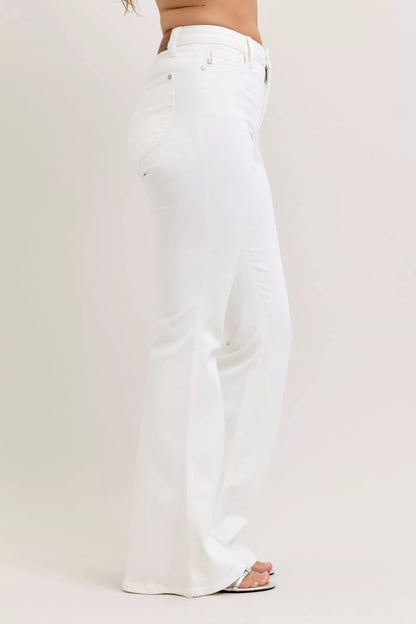 Judy Blue High-Waisted Tummy Control Flare Jeans