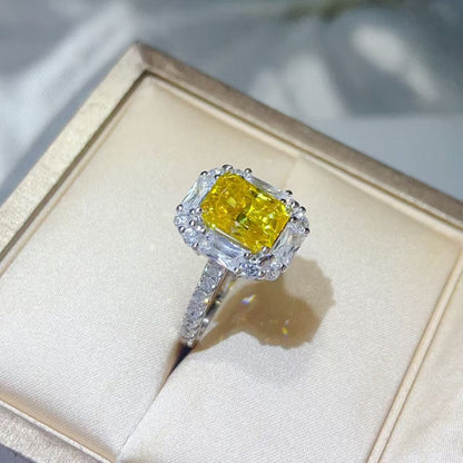 3 Carat Moissanite 925 Sterling Silver Ring