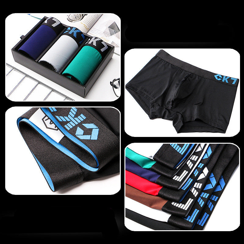 Slim Men's Boxer Briefs In Summer