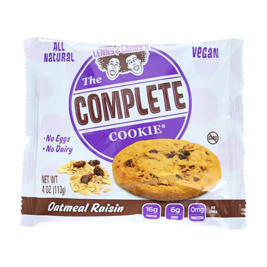 Lenny & Larry's Oatmeal Raisin Cookies, 4oz, Case of 12