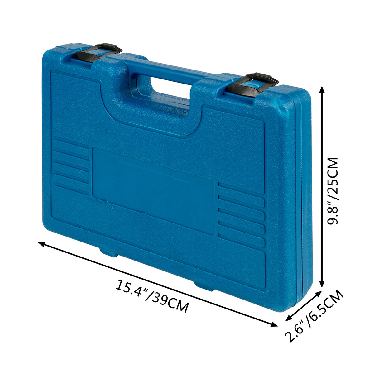 VEVOR Impact Socket Set 19 Piece Impact Sockets, Deep Socket, 6-Point Sockets, Rugged Construction, Cr-V, With A Storage Cage
