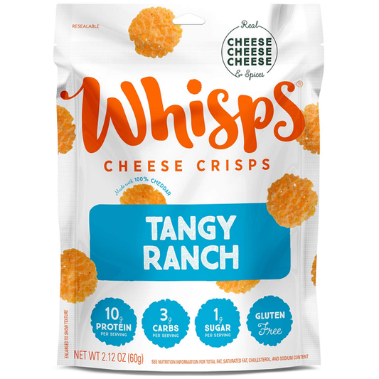 Whisps Tangy Ranch Cheese Crisps - (12 Count) 2.12 Oz Packs