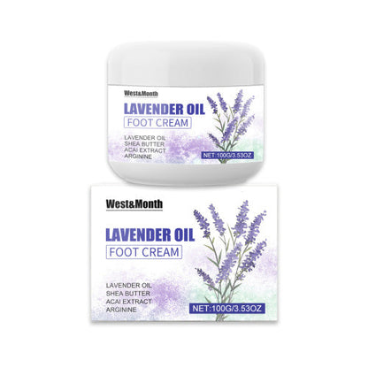 West&Month Lavender Oil Foot Cream, Anti-Freeze, Anti-Crack, Hydrating And Anti-Cracking