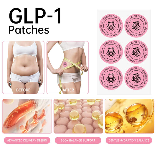 Body Care Patches 30 Pieces GLP Patches For Healthy Shape Support