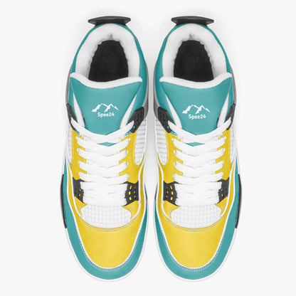 SHO-002W-24 Air Jordan Basketball Sneakers -White Sole