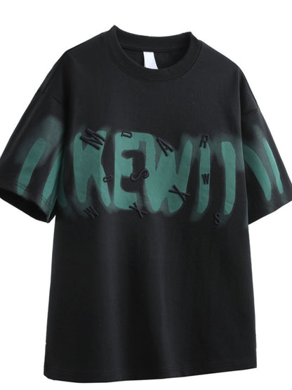Men's Plus Size Graphic Oversized T-Shirt