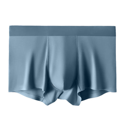 Men's Ice Silk Seamless One Piece Underwear