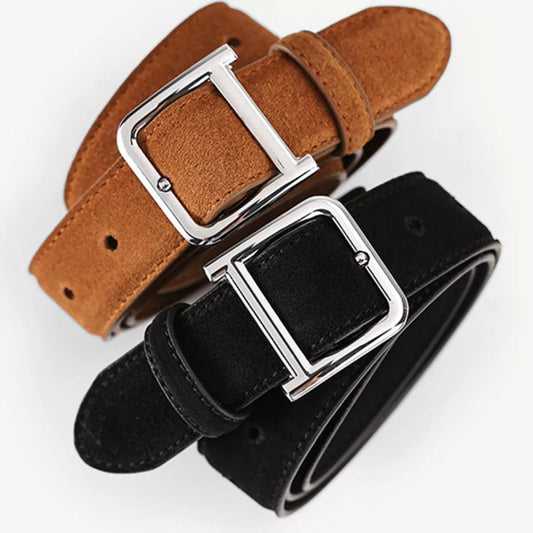 Silver Buckle Belt