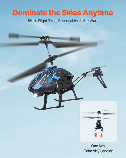RC Helicopter 3.5 Channel Remote Control Plane Mini Aircraft Toy Kids Present