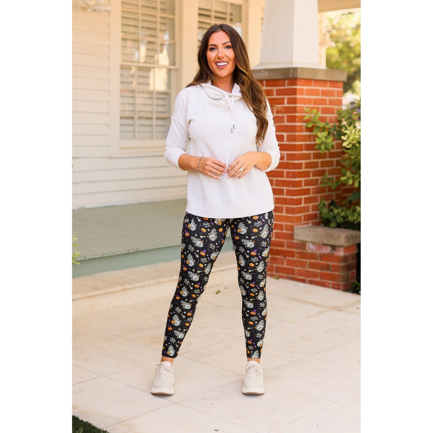 Halloween Gnomes Full Length Leggings *