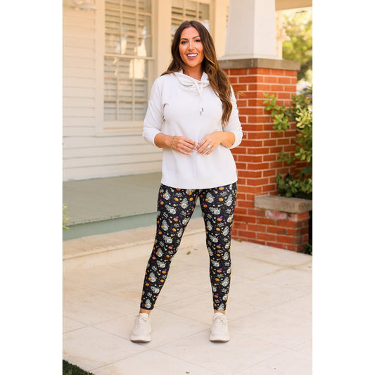 Halloween Gnomes Full Length Leggings *