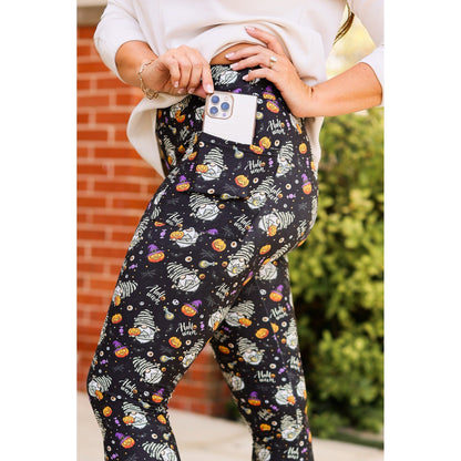 Halloween Gnomes Full Length Leggings *
