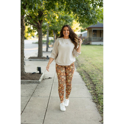 The Autumn - Fall Leaves Leggings*