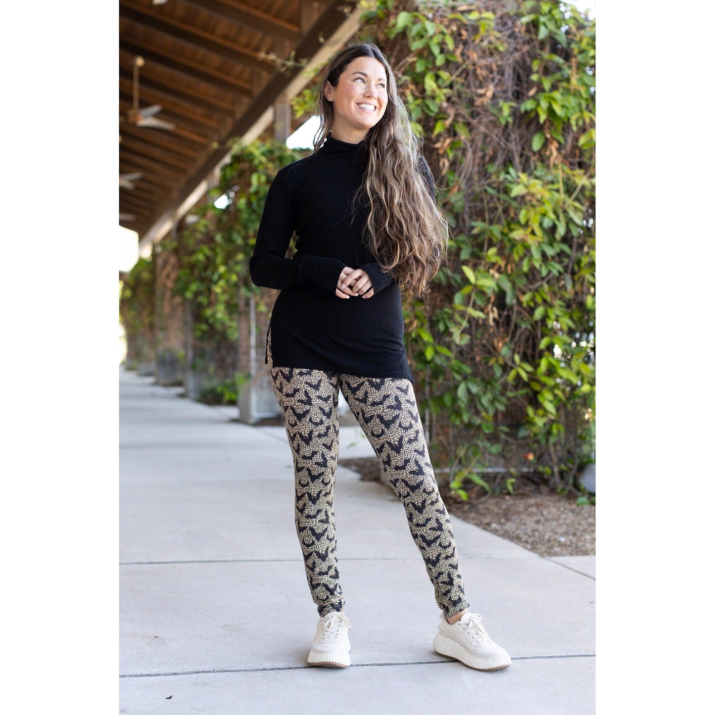 The Bianca - Leopard Bats Leggings *