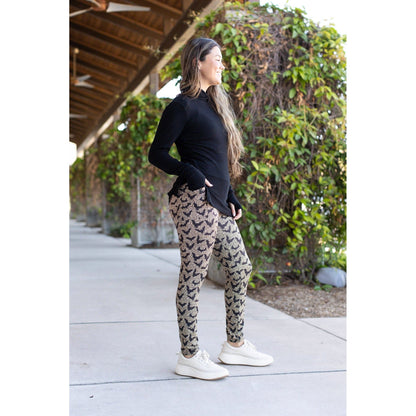 The Bianca - Leopard Bats Leggings *