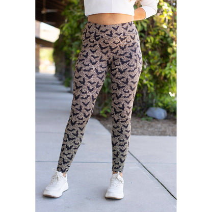 The Bianca - Leopard Bats Leggings *