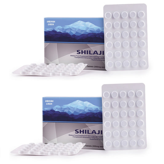 Blue Mountain Mumiyo Shilajit Tablets – 120 Count (2 x 60 Pack)