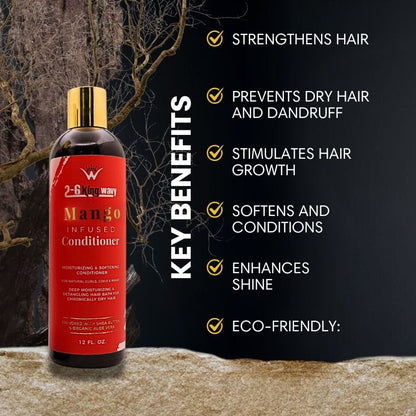 Infused Mango Conditioner (12 FL OZ)  Premium Quality