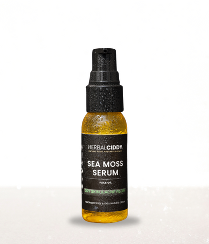 SEA MOSS SERUM FACIAL OIL – DRY SKIN & ACNE RELIEF