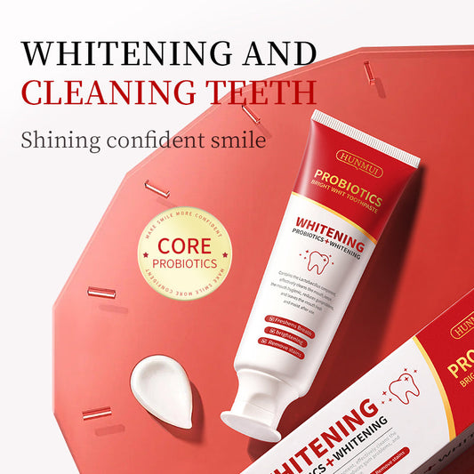 HUNMUI Probiotic Whitening Toothpaste 120g