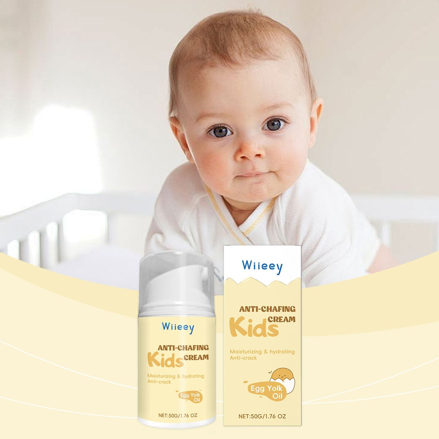 Wiieey Children's Skin-Friendly Moisturizing Lotion, Care For The Skin, Moisturize, Moisturize, Moisturize And Nourish The Skin Body Lotion