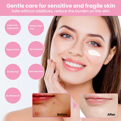 EELHOE 3-In-1 No Makeup Cream Bare Base No Fake White Moisturizing Beauty, Concealer And Brightening Skin Cream