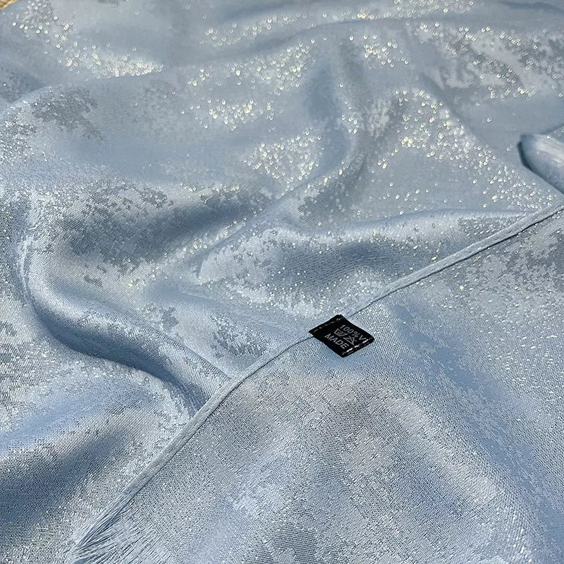 Raw Hem Warm Scarf
