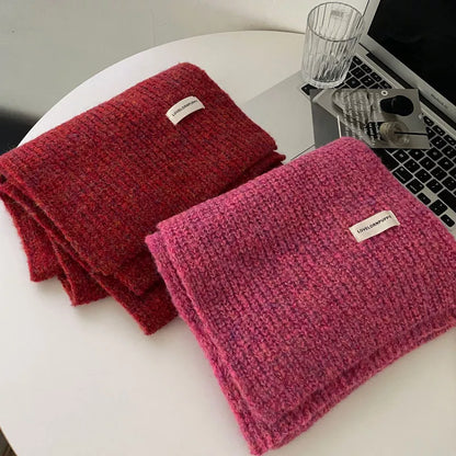 Cozy Knitted Winter Scarf