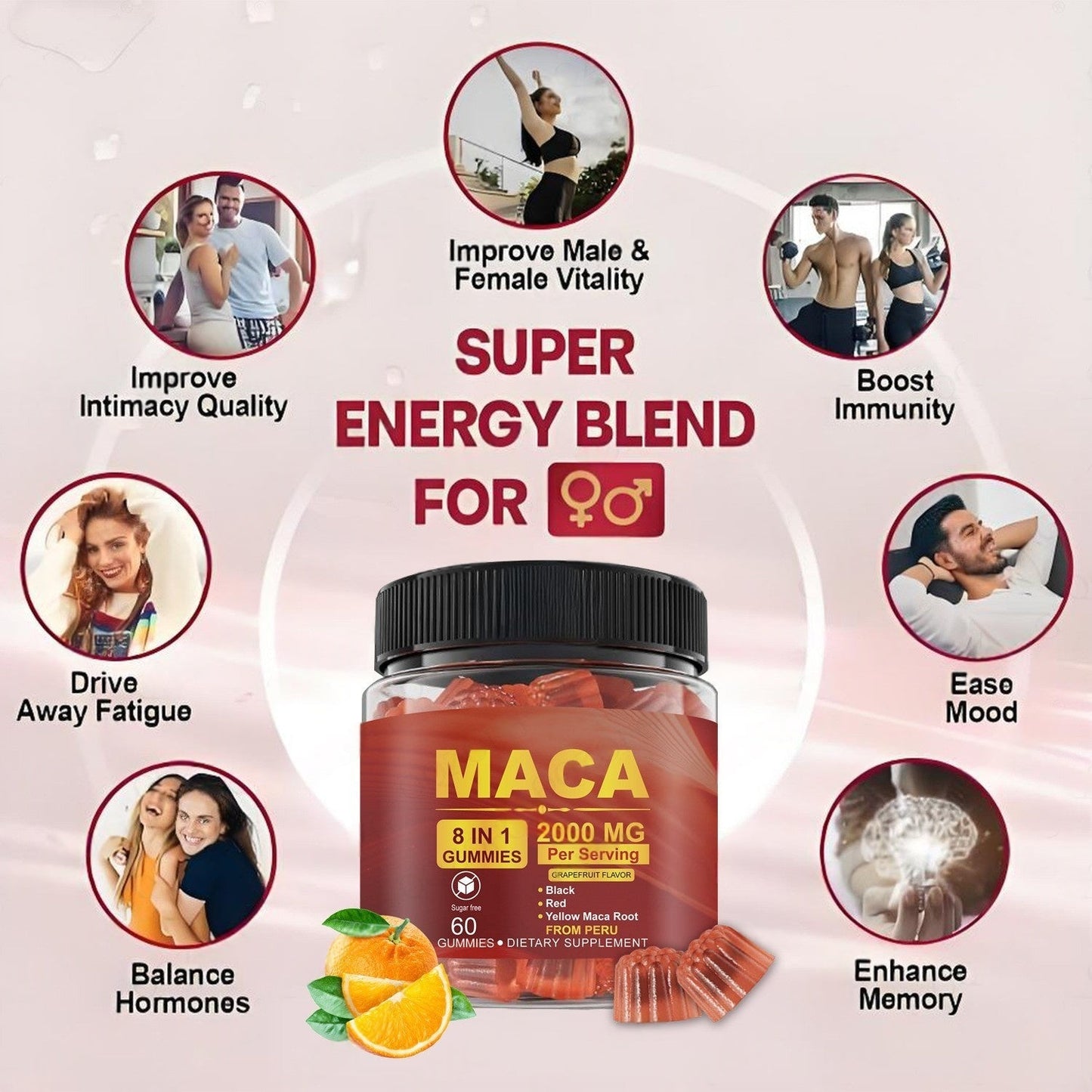 Maca Root Gummies Horny Goat Weed