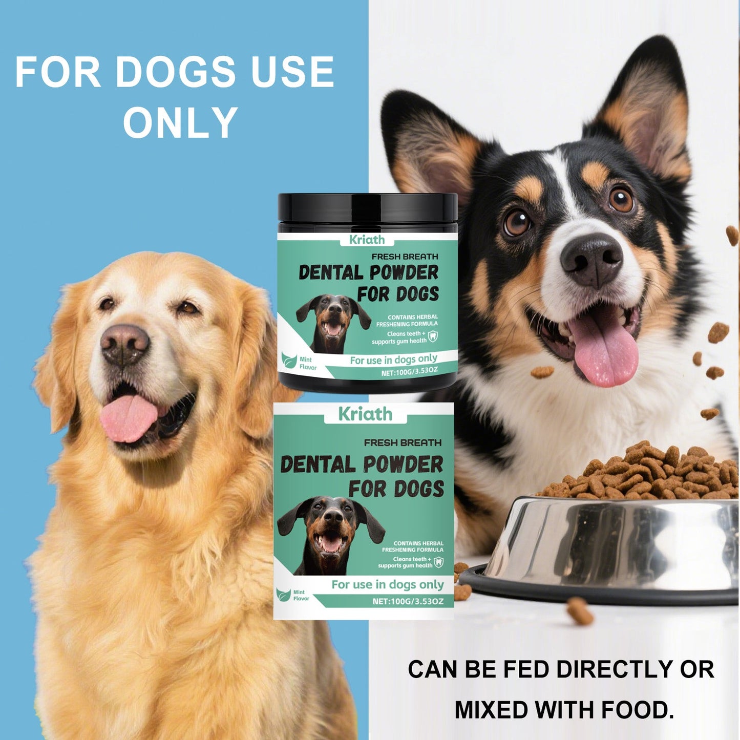 Breath-Freshening Tooth Powder For Dogs