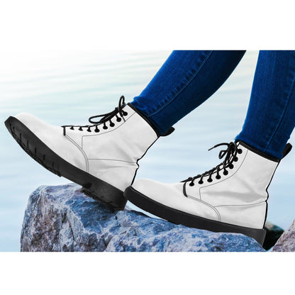 SHO-022WT-24 Trendy Lace UP Boots