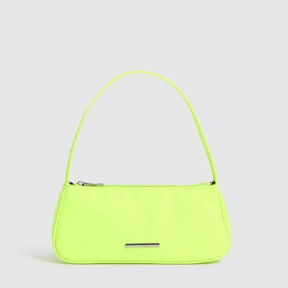 Solid Color Shoulder Bag