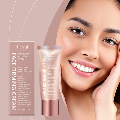 Hoygi Firming Cream, Gentle Moisturizing Moisturizing Facial Skin Daily Skin Care Massage Hydrating Treatment Cream