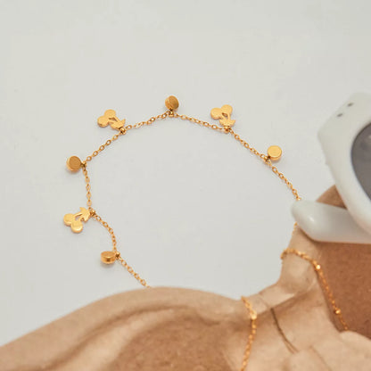 18K Gold-Plated Zircon Cherry Necklace