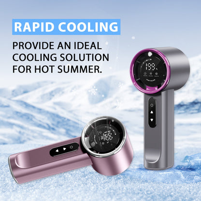 High-speed Handheld Fan Purple