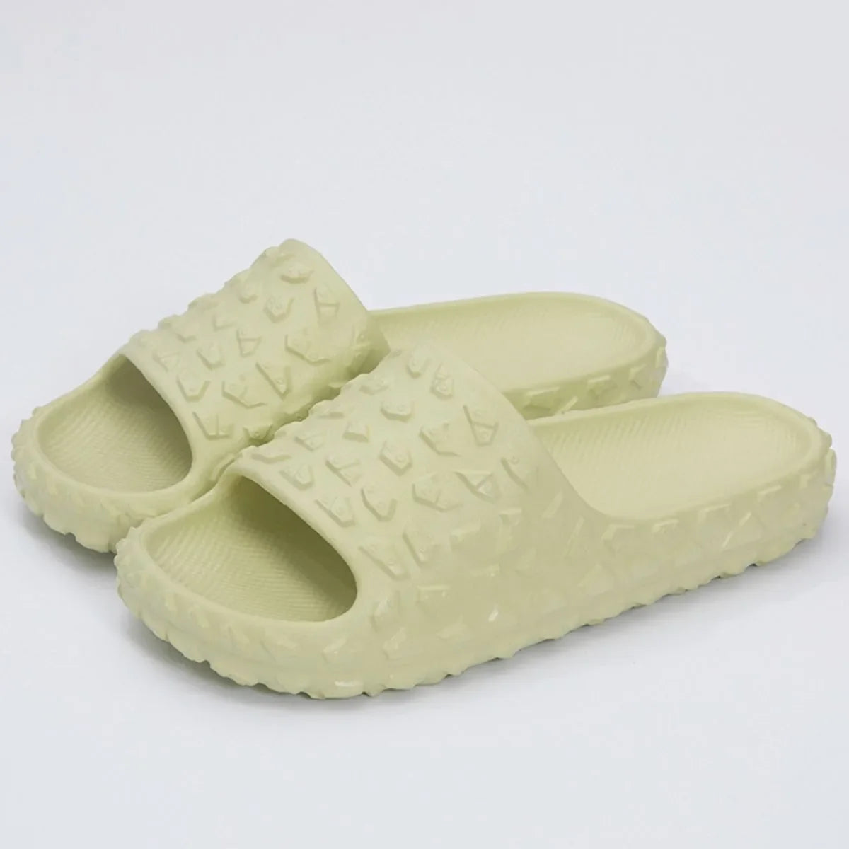 Open Toe Platform Slippers