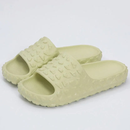 Open Toe Platform Slippers