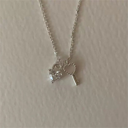 925 Sterling Silver Heart Necklace