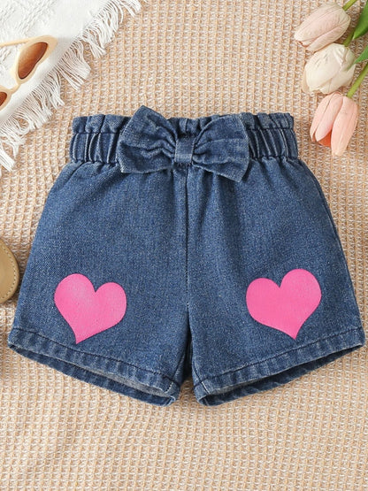 Children's Hey Girl Cami & Denim Shorts Set
