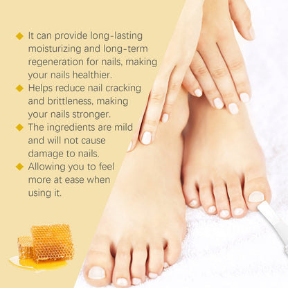 Ximonth Bee Venom Grey Nail Care Pen Brightening Nail Thickening Clean Moisturizing Anti-Barb Repair Nail Care