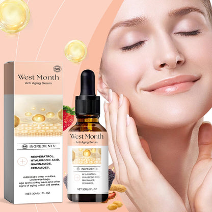 West&Month Facial Essence Enhances Skin Elasticity, Hydrates And Moisturizes Facial Moisturizing Skin Care Essence