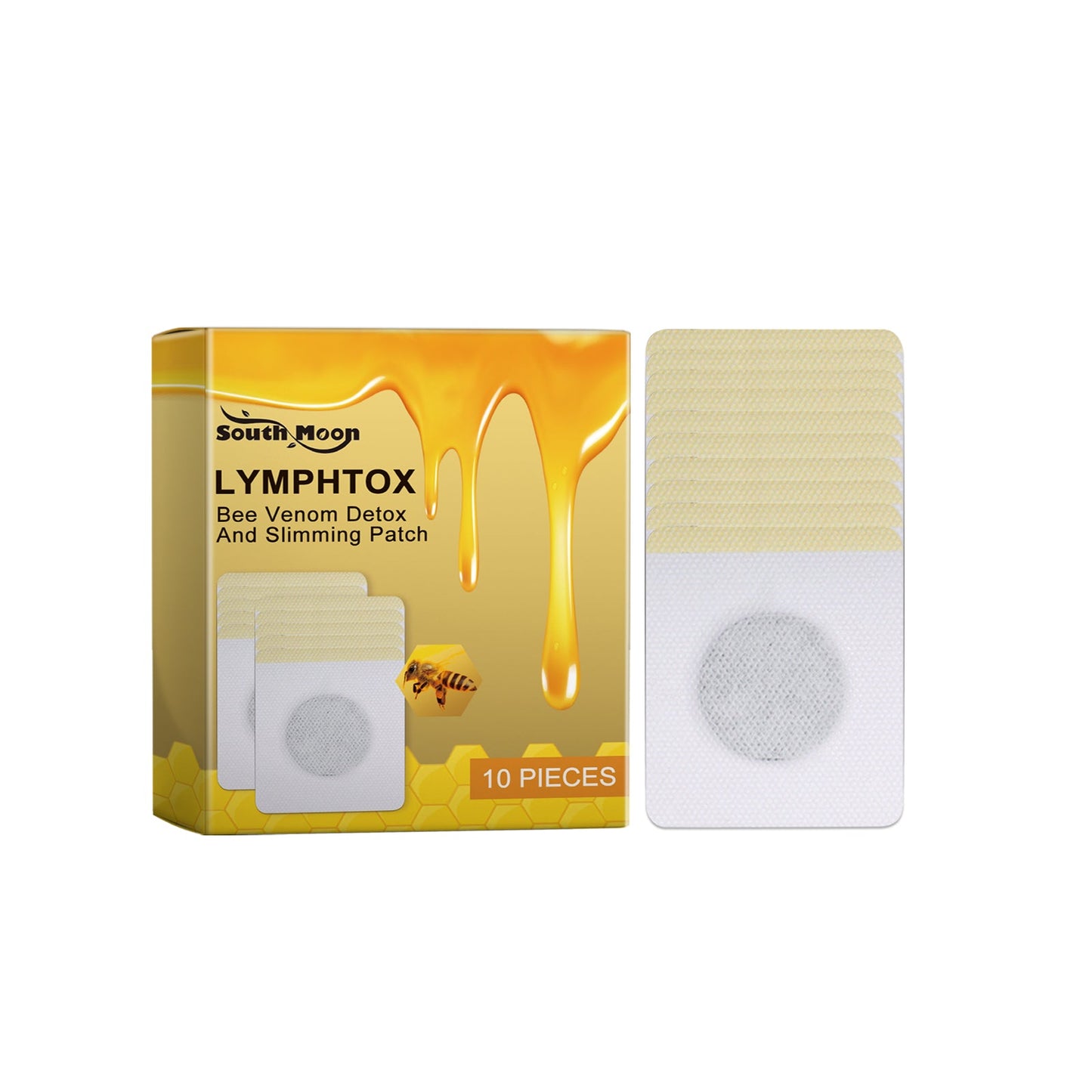 South Moon Bee Venom Slimming Patch Firming Belly Thighs Belly Belly Bairymeat Slimming Belly Button Patch