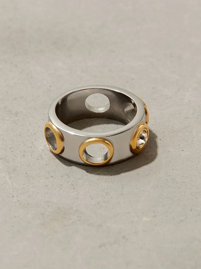 Two-Tone Cutout Ring
