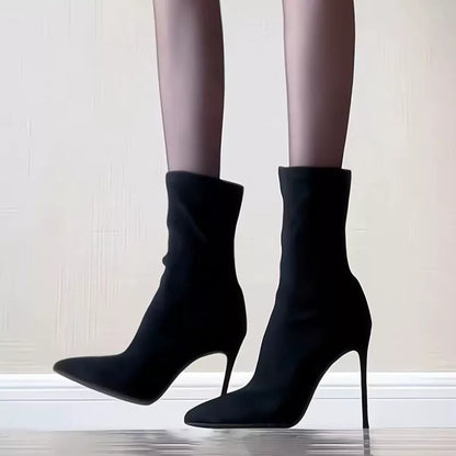 Point Toe Stiletto Boots