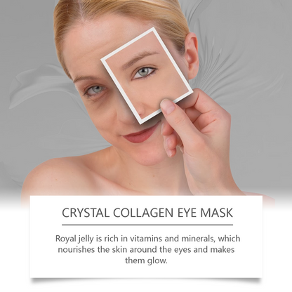 OUHOE   Crystal Collagen Eye Mask Gently Hydrates The Skin Around The Eye Line Collagen Eye Mask