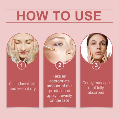 OUHOE Freckle Whitening Brightening Serum, Brightening And Firming Skin Plant Extract