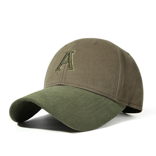 Embroidered Letter A Baseball Cap